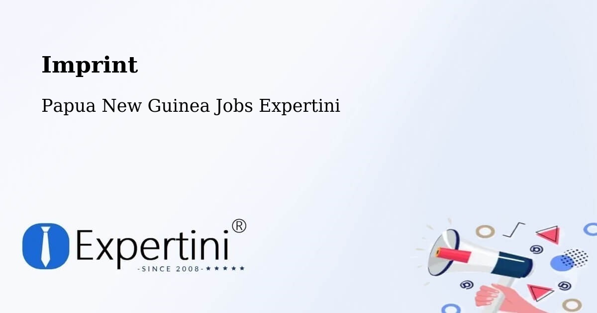 Imprint – Lagaip Porgera - Papua New Guinea Jobs Expertini